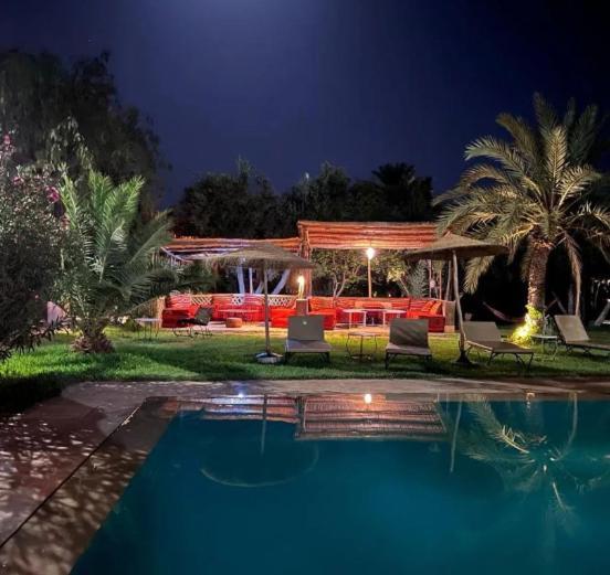 Sawadi Ecolodge Skoura Bagian luar foto